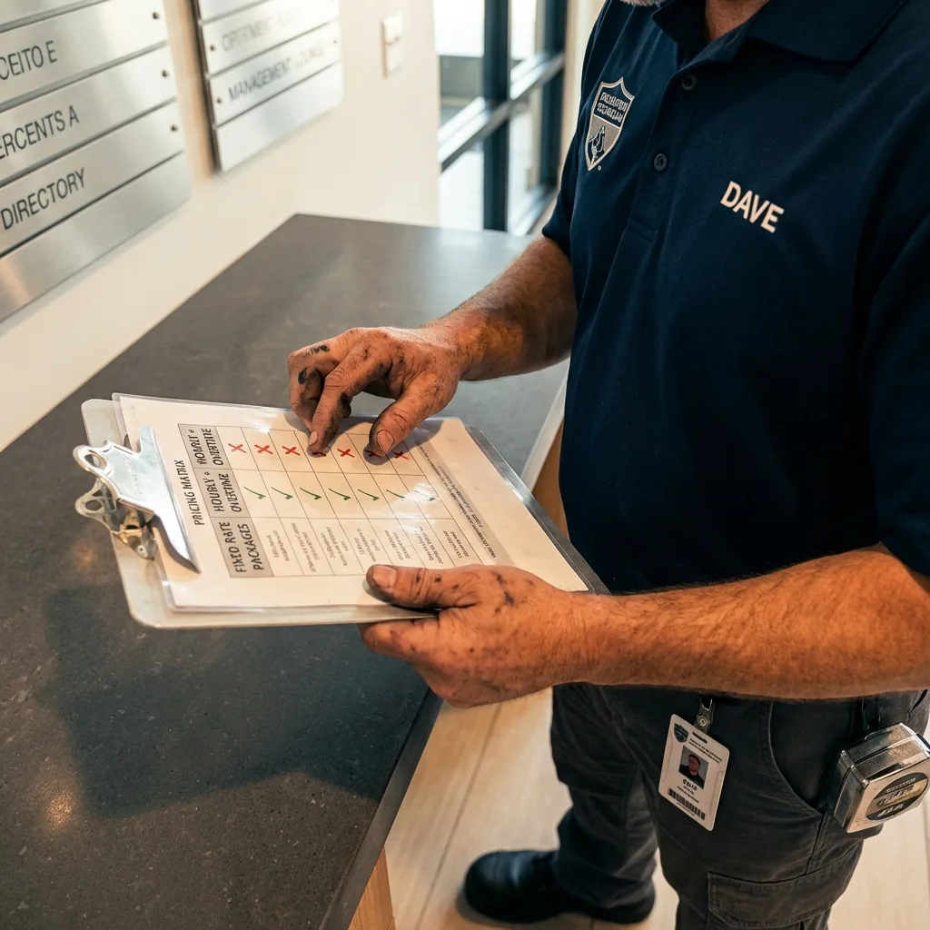 Cost comparison table showing flat rate structure versus hidden hourly overtime charges in Kew Gardens apartment moving.