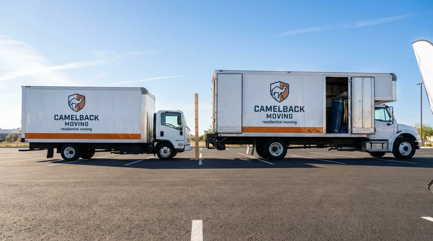 Moving truck size capacity guide in Kew Gardens